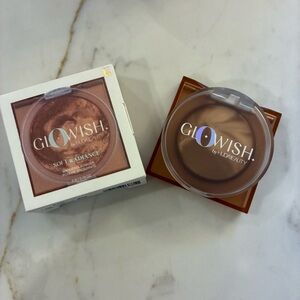 Huda Glowish beauty bronzing powder in medium. Brand new! Famous makeup!